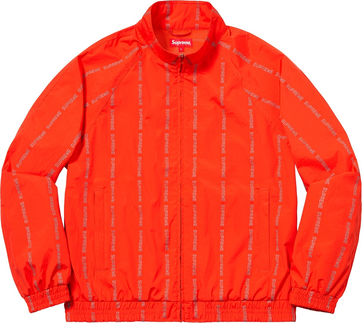 Reflective Text Track Jacket view 12